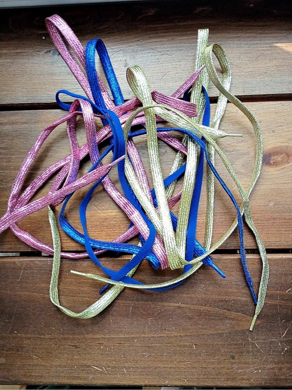 Multicolor shoe laces-3 pair we